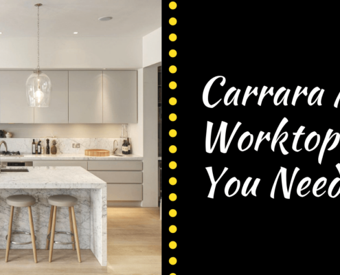 carrara marble worktops