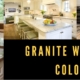 granite worktop colours