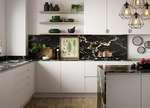 Kitchen Splashback Ideas - Koliqi Marble