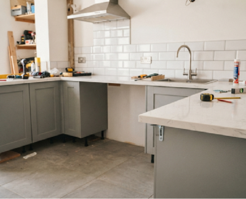 kitchen worktop installation