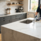 how to replace kitchen worktop